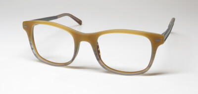 ORIGINAL PENGUIN THE DEMPSEY YELLOW SQUARE PLASTIC FULL-RIM FRAME HO EYEGLASSES