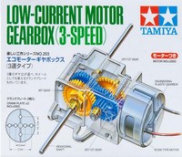 Tamiya 70203 Low-current Motor Gearbox 3-speed on sale Tamiya 70203 Low-current Motor Gearbox 3-speed on sale