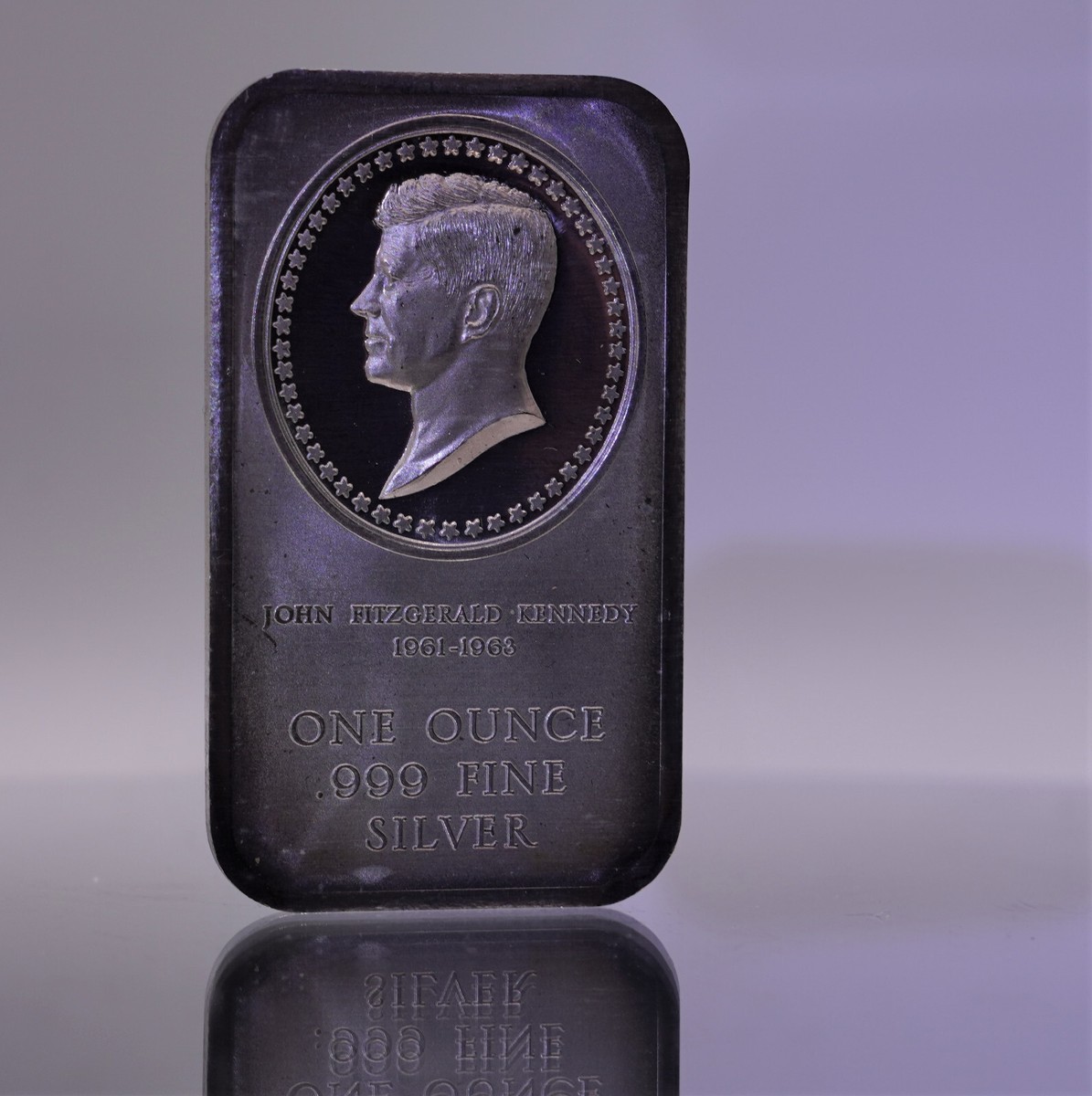ジョン F ケネディ シルバー額縁入り×1 2024 Fiji John F. Kennedy UHR 1 oz Silver Coin