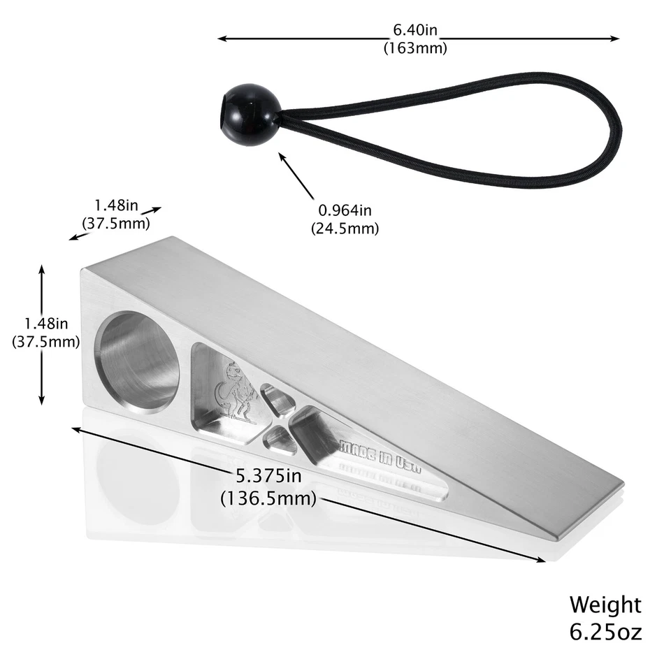 Dino Force Firefighter Wedge – 7075 alumínio com elástico, construído para durabilidade - Imagem 4 de 4