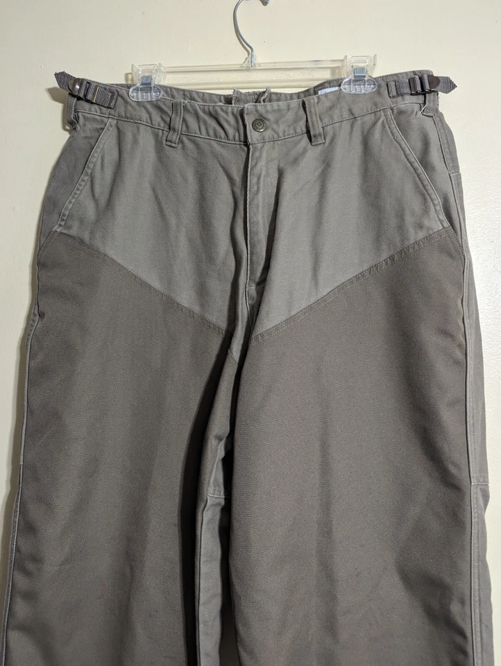 Columbia River Lodge Men's Pants Size 36 Khaki Outdoor Hunting Hiking. - Image 2 of 4
