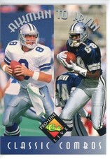 1994 Pro Line Classic Combos #390 Troy Aikman, Michael Irvin Cowboys