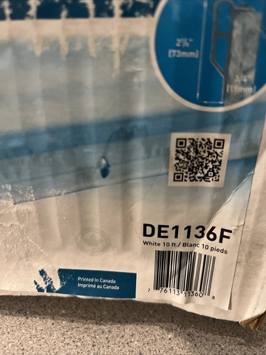 Dock Edge WHITE Dock Guard 10' x 2 7/8" DE1136F NEW - Picture 4 of 4