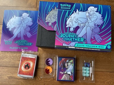 NO PACKS Pokemon Journey Together ETB Elite Trainer Box & NO PROMO