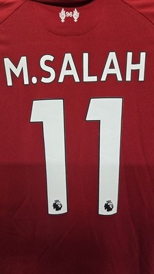 2018/19 NEW BALANCE LIVERPOOL #11 M. SALAH EPL HOME SOCCER JERSEY