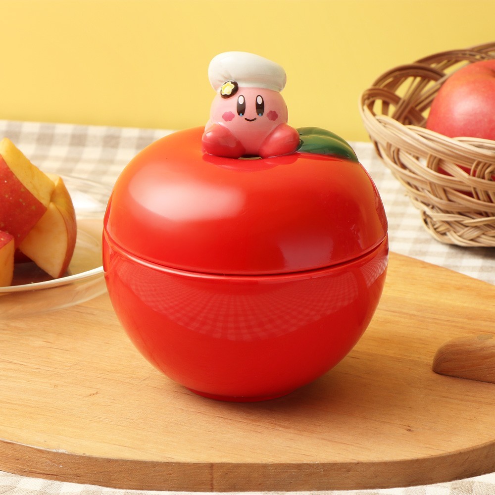 Kirby Cafe Japan Exclusive Apple Cocotte Ceramic Jewelry Box