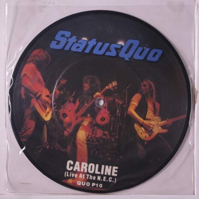 Status Quo - Caroline - Used Vinyl Record 7 - G8100z