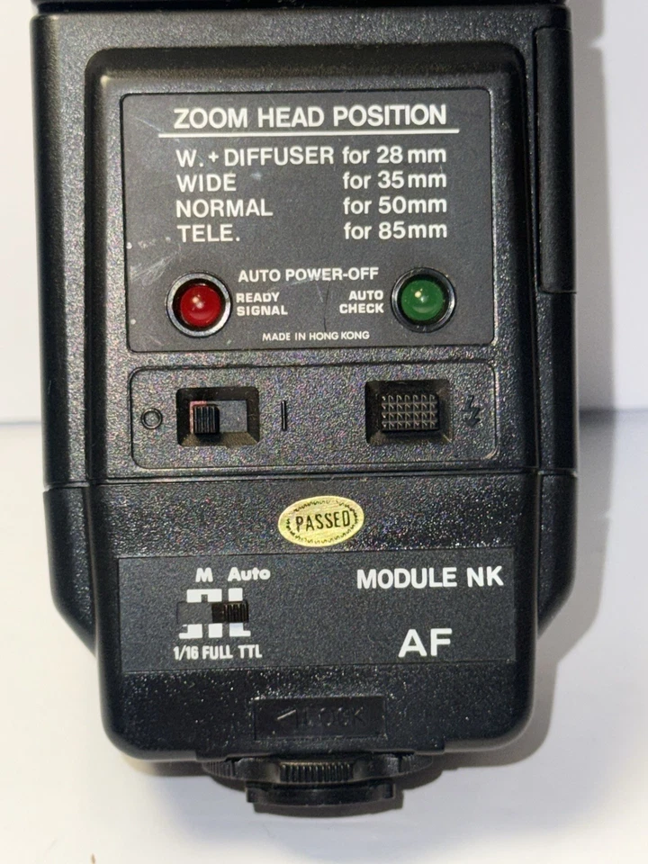 QUANTARAY QTB-7500A CAMERA FLASH SWIVEL - Works - Image 3 of 4