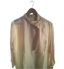 Guy Laroche  Vintage Silk Womens Blouse Guy Laroche Paris size 40(Eu)(8/10)