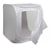 ALZO Photo Light Tent 14 Inch Cube Kit with Paper Grips