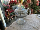 Vintage PYREX Flameware Glass Coffee Pot Percolator 6-9 Cup 7759 COMPLETE