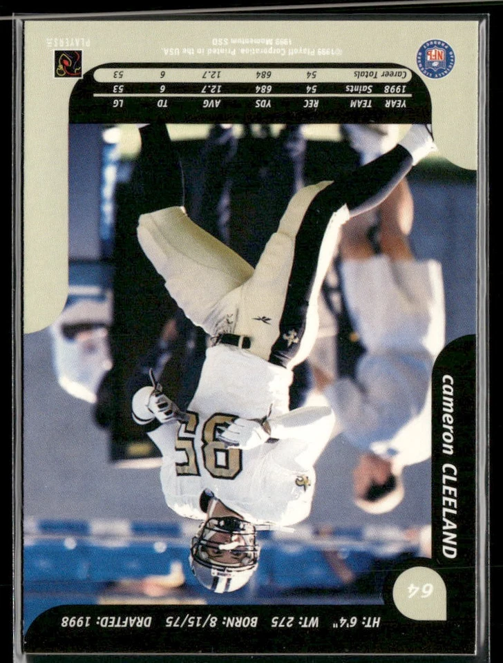 1999 Playoff Momentum SSD #64 Cameron Cleeland - Image 2 of 2