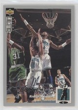 1994 Upper Deck Collector's Choice Silver Foil Signature Alonzo Mourning HOF ii1