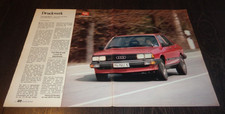 Audi 200 5T Typ 43 Testbericht (1980)