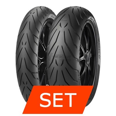 Reifenset Pirelli Angel GT für Kawasaki Vulcan S 650 120/70 ZR18 59W+160/60