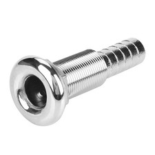 Car Stainless Steel Thru-Hull Fitting Hose Barb Marine Barbed Hose Thru Drain、