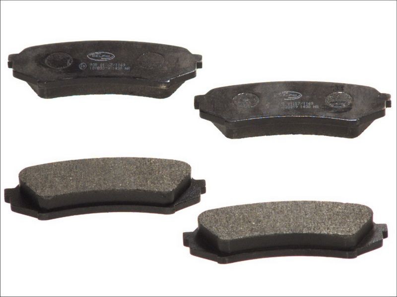 Plaquettes de frein DELPHI LP1438 pour LX 4.7 : roulez serein en montagne