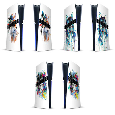 PIXIE COLD KUNST MIX VINYL SKIN DECAL FOR SONY PS5 PRO DIGITAL EDITION CONSOLE