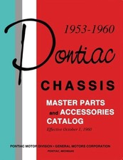 1953 1954 1955 1956 1957 1958 1959 1960 Pontiac Master Parts &Accessories Manual