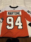 Porter Martone Flyers Fanatics Authentic 50 Fight Strap NWT Bernie Patch Rare — photo 2