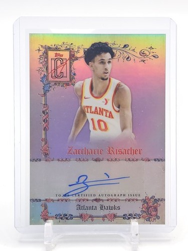 ZACCHARIE RISACHER 2026-27 TOPPS SIGNATURE CLASS MANUSCRIPTS AUTO Q7600
