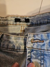 Frye High-Rise Crop Jeans Wash Denim, STEVIE WASH,ARMARI 1859395 PICK SIZE