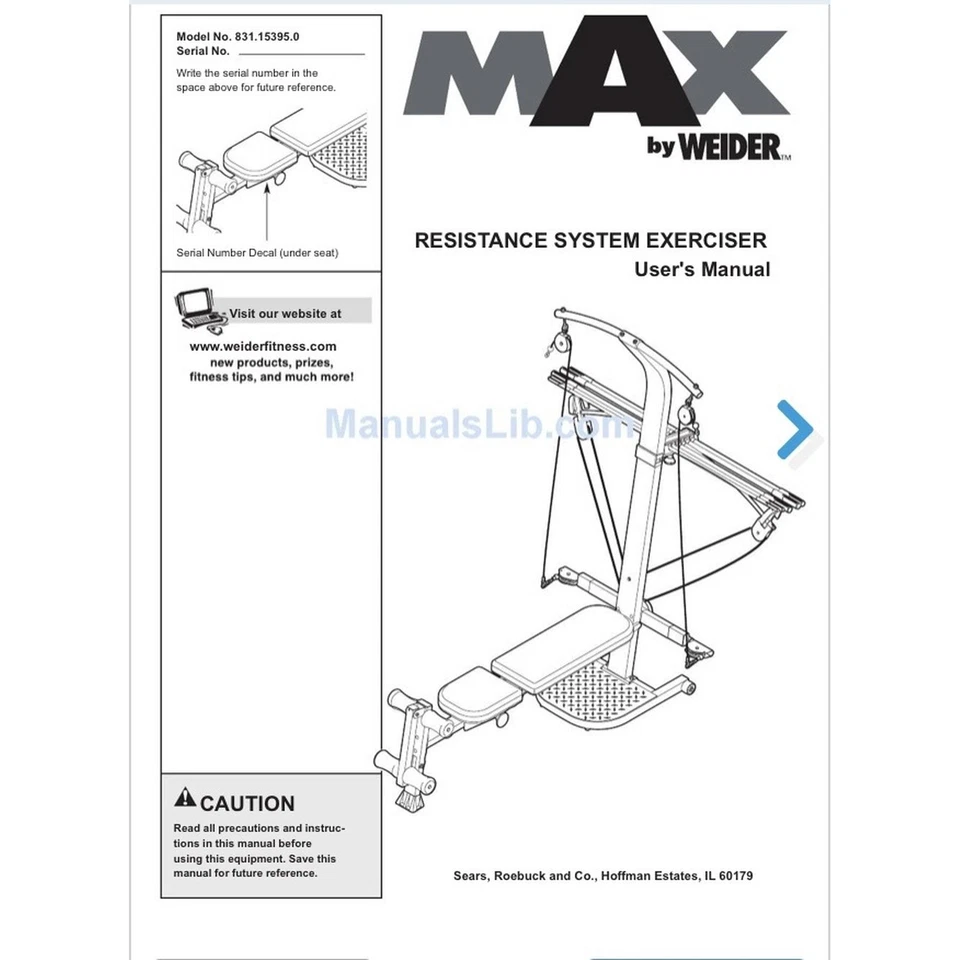 Домашний тренажерный зал с арбалетом Weider - Изображение 2 из 2