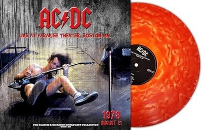 AC/DC - Live At Paradise Theater. Boston 1978 Red Cloudy Vinyl - Vinyl - G3z