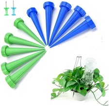 12-Pack Automatic Plant Watering Spikes ? Self-Watering Drip Irrigation for Pots