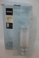 Homebase Copenhagen Wall Light Bathroom Frosted Glass Chrome Finish NEW