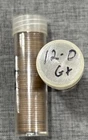 Roll Of (50) 1912 D Lincoln Cents Uncleaned Problem Free Coins Good Or Better