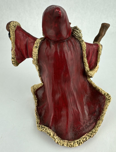Figurine vintage Janco Studio Père Noël de l'espoir lanterne 4,5" Bert Anderson vieux monde - Photo 6/14