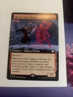 Mirror-Style Master (Extended Art) #119-Commander: March of the Machine-Regular