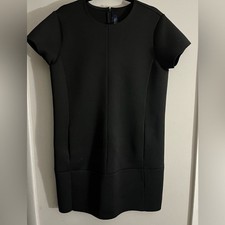 Ralph Lauren black mini dress scuba dress