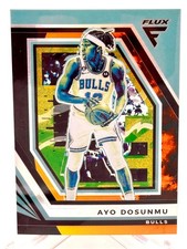 2022-23 Panini Flux - Ayo Dosunmu #52 Solar Eclipse Prizm /49 SSP Bulls