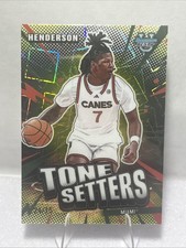 2025-26 Bowman U Best Shelton Henderson Tone Setters Yellow Laser /75