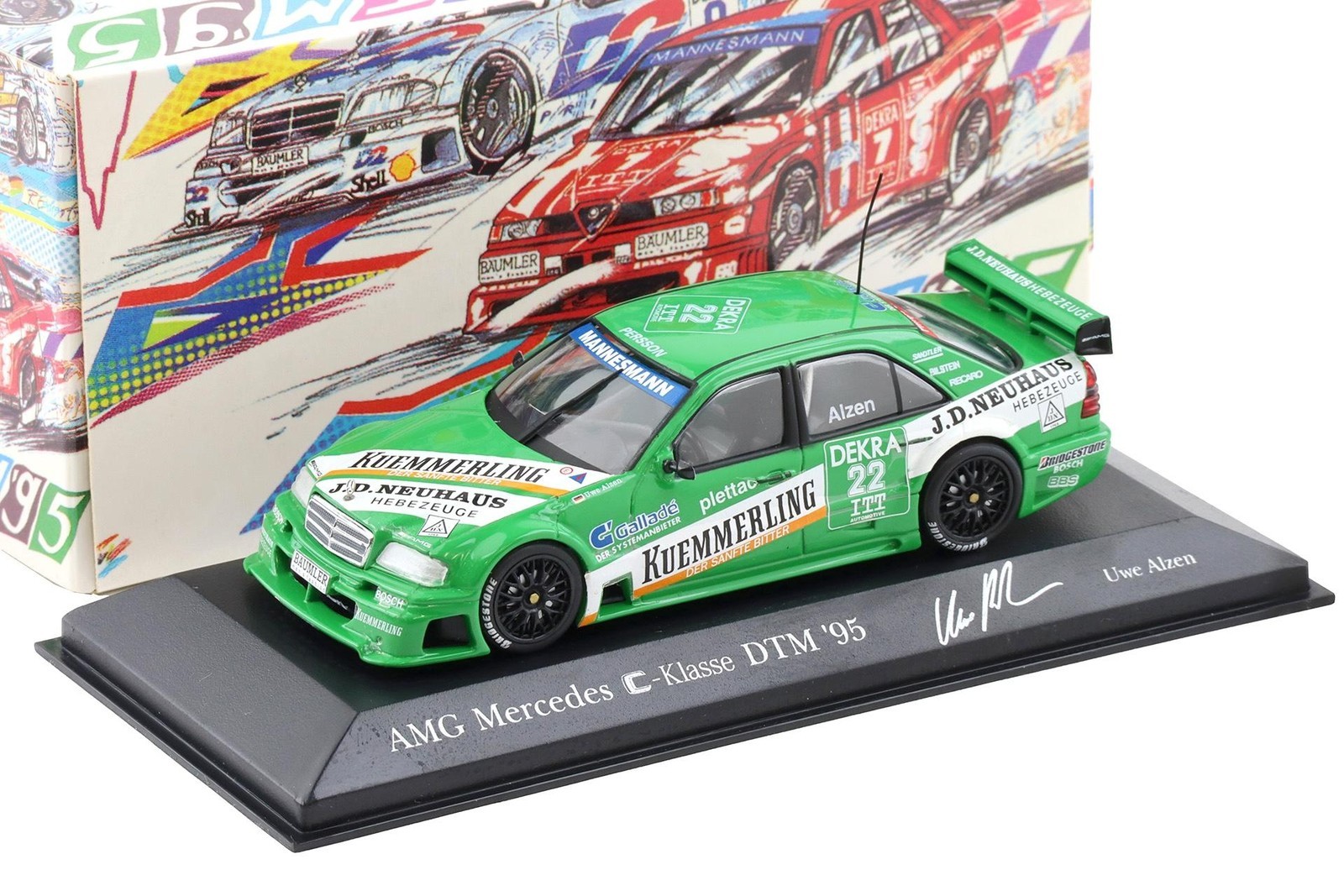Minichamps 1:43 AMG Mercedes C-Class DTM 1995 Persson #22 U.Alzen