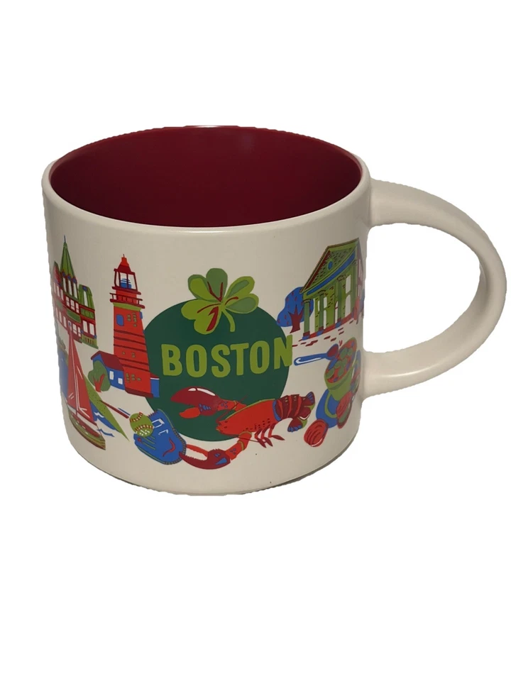 NUEVA TAZA DE CAFÉ 2024 Starbucks Boston 14 onzas serie Discovery ¡NUEVA EN CAJA ENVÍO RÁPIDO! Foto 2 de 4