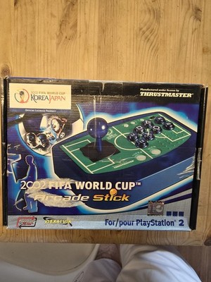Fifa World Cup Korea Japan 2002 PS2 Arcade Stick Controller Thrustmaster NEU OVP