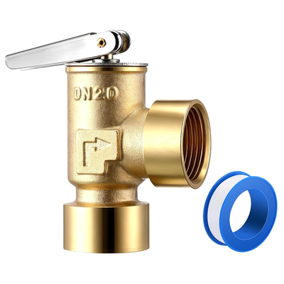 #ad 30 PSI Pressure Relief Valve Boiler Relief Valve with 3 4 NPT Thread PTFE Thre $20.98