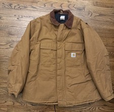 Mens XL Carhartt Arctice lined jacket Coat .
