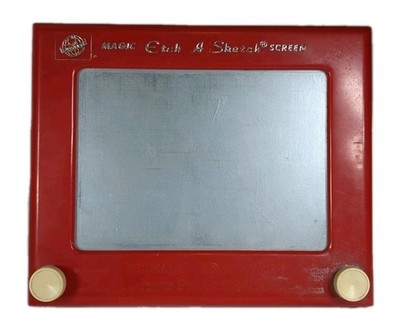 Magic Etch-A-Sketch Model 505 Ohio Art World of Toys 9.5'' X 8'' WORKS 70s Vintage