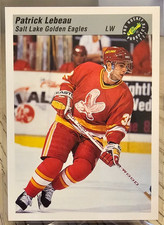 1993 Classic Pro Hockey Prospects Patrick Lebeau #28 Calgary Flames