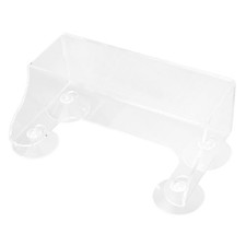 Kitchen Wall Storage Suction Rack Floating Shelves Clear Syrup Stand