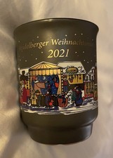 Weihnachtsmarkt Heidelberg Tasse 2021 Glühweintasse Becher NEUWERTIG