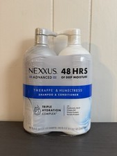 Nexxus Therappe Humectress Ultimate Moisture Shampoo and Conditioner Liter 33.8