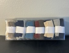 Pack of 6 Mens Comfort Crew Socks Cotton Blend