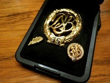 Deutsches Sportabzeichen DSB Gold kompl. Set Ehrengabe Zahl 35 Orden Bundeswehr