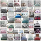 Reversible Duvet Quilt Cover Bedding Set Single Double King Size With Pillowcase