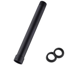 Black Shower Head Extension Arm 8 Inches, Shower Arm Extender for Rain and Ha...